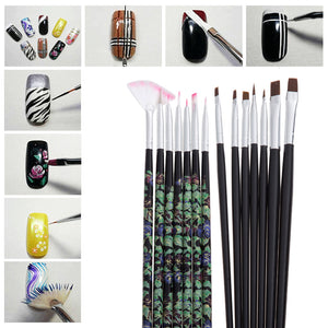 14pcs DIY Gel Nail Moulding/ Nail Art Set - PicaPicaBeauty 