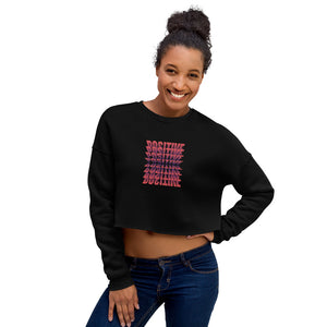 Positive Crop Sweatshirt